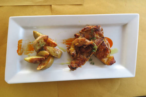 Muslo de Pollo "Payés" con Patata Asada