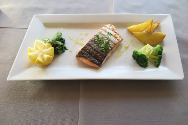 Grilled Fresh Salmon with Season Vegetables