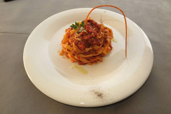 Handmade Tagliatelle with Bolognese