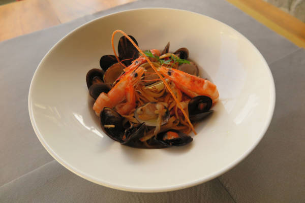 Tagliolini with Seafood