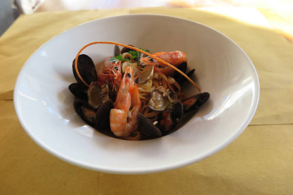 Tagliolini with Seafood