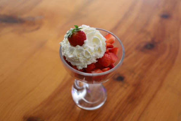 Strawberries and cream